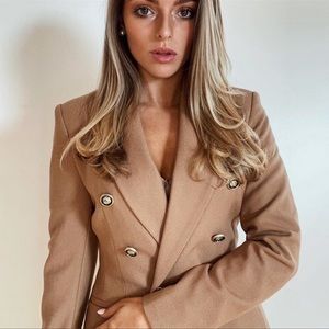 Zara double breasted blazer